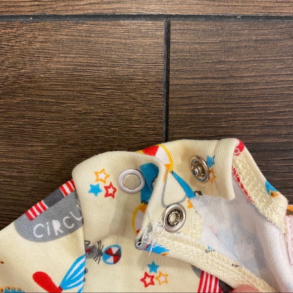 NWT Zutano Baby Le Cirque Cap Sleeve Body Suit 12m - Picture 5 of 6